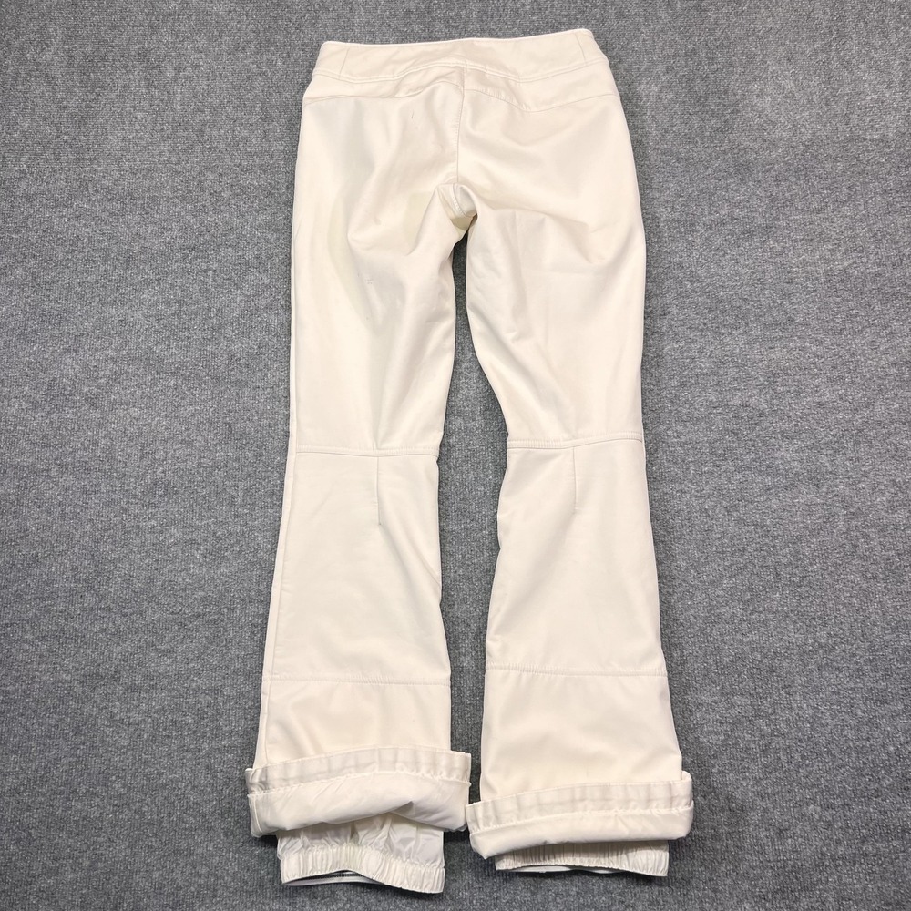 The North Face Snow Pants Womens S White WindWall Softshell Lined Ski Snowboard - Picture 4 of 12